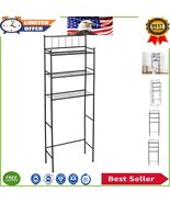 Modern Black Over-the-Toilet 3-Tier Shelving Unit for Efficient Bathroom... - $106.29 CAD