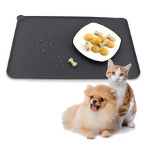 Waterproof Pet Mat For Dogs And Cats Pure Color Silicone Pet Food Mat - £11.92 GBP+