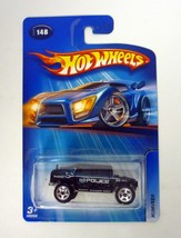 Hot Wheels Humvee #148 Black Die-Cast Police Truck 2005 - $82.27 MXN