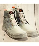 Palladium Unisex Pampa Travel Lite Sneaker, White Size 11.5 Women / 10 Men - $64.24