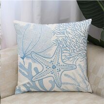 Starfish Pillow Cover Coral Leaf Blue Cushion Case 18x18 Inch 1PC - $294.51 Starfish Pillow Cover Coral Leaf Blue Cushion Case 18x18 Inch 1PC - $294.51 MXN