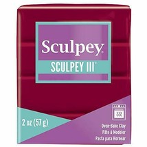 Sculpey III Polymer Clay Red - £3.00 GBP