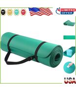 Versatile 1/2-Inch Thick Exercise Yoga Mat with Extra Grip and Carrying ... - $55.93 CAD