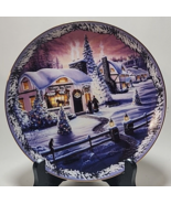 THE VILLAGE TOY STORE BRADFORD EXCHANGE COLLECTOR PLATE CHRISTMAS IN THE... - £19.48 GBP