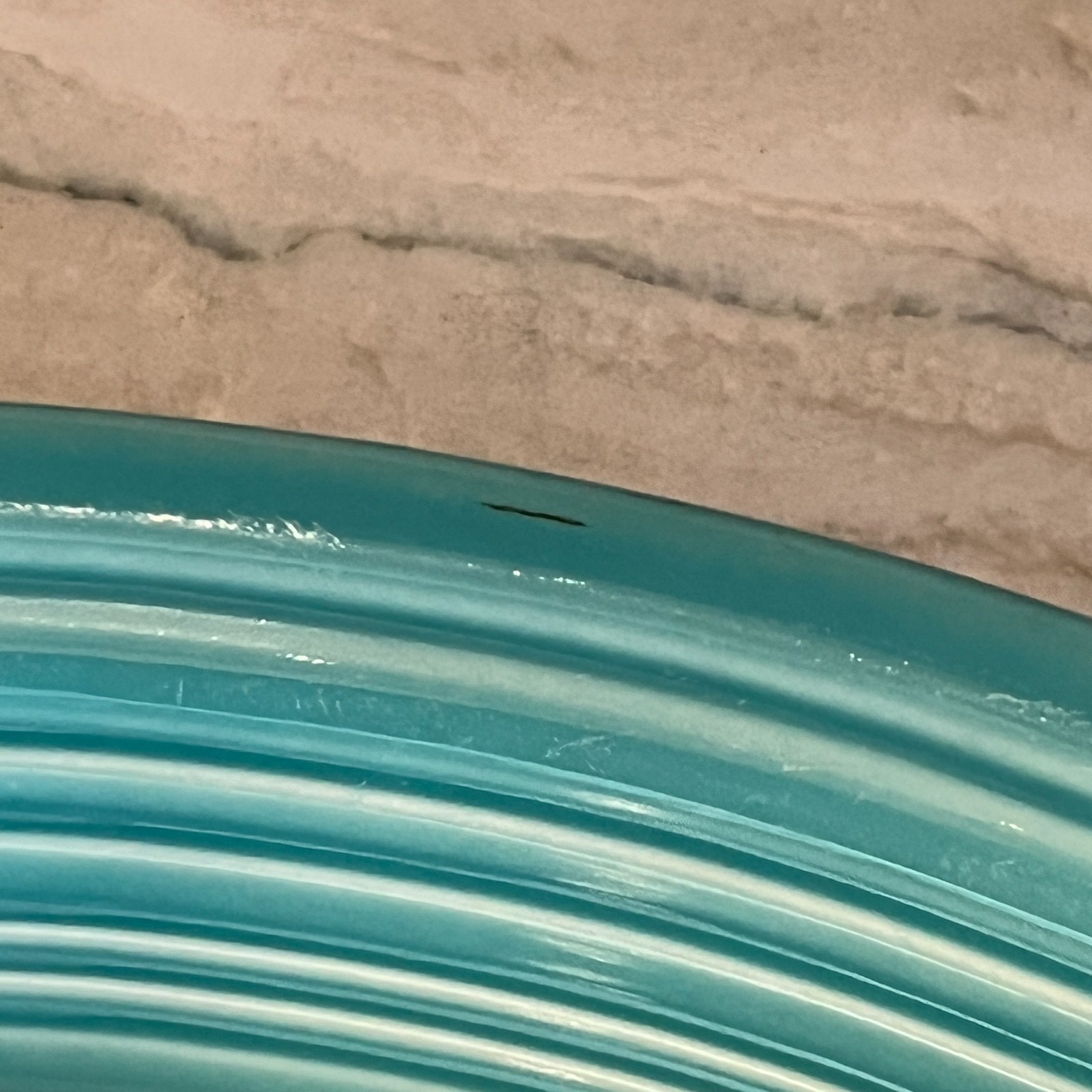 Fiesta Fiestaware Turquoise Blue 13 1/2 X 9 3/8 Inch Oval Platter Vintage Item image 10