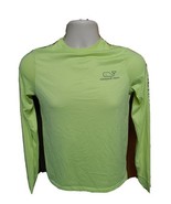 Vineyard Vines Performance Kids Large Green Long Sleeve Jersey - $17.82