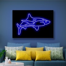 Led neon sign 600mm x 500mm shark 165869 thumb200