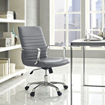 Finesse Mid Back Office Chair Gray EEI-1534-GRY - £176.11 GBP