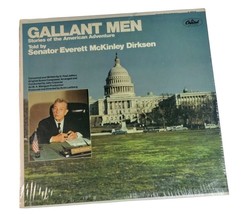 Gallant Men Stories Of The American Adventure New Vinyl LP Senator Dirkson - £9.54 GBP