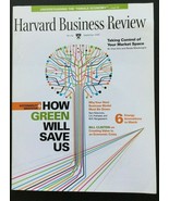 HARVARD BUSINESS REVIEW MAGAZINE SEPT 2009 HOW GREEN WILL SAVE US - $14.20