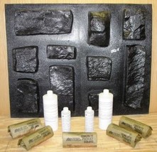 #OKL-43K Limestone Veneer Supply Kit +43 Molds Make Limestone 100s Veneer Rocks  - £479.60 GBP