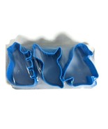 Kellogg&#39;s Rice Krispies Treats 2007 Blue Plastic Cookie Cutter Mold New ... - £4.71 GBP