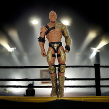 WWE Dwayne The Rock Johnson 2014 Mattel Action Figure 7&quot; - £9.48 GBP