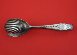 Kirk Silver Asparagus Serving Tong 10.15 mark coin silver BC 10 1/2&quot; - £941.52 GBP