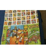 2009 Opened Pokemon Party Tablecloth *Small Hole/Great Condition* w1 - $11.99