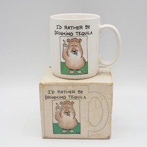 Shoebox Greetings Coffee Mug “Rather Drink Tequila” 1988 Ahern - $19.79