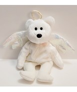 Vintage Halo Bear Ty Beanie Babies Iridescent Angel Wings 1998 PLSHY3 - €31,43 EUR