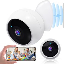 Wireless Outdoor Magnetic Security Cameras From Amtifo: Install-Free, Portable, - £33.42 GBP