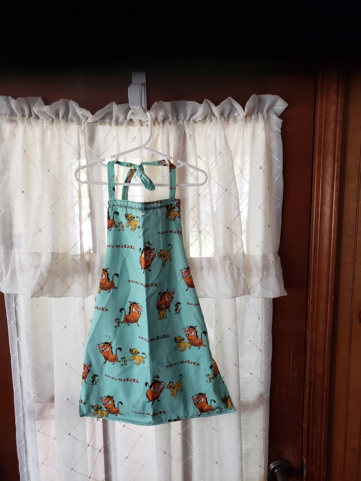 Lion King Child's Cotton Apron Lined - Child Small (2T - 4T)  - $12.99