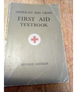 Vintage 1945 American Red Cross First Aid Textbook Revised Edition Book PB - £6.96 GBP
