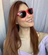 New Fashionista Red Black Men&#39;s Women&#39;s Sunglasses - $9.99