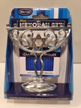 New Rite Lite Mini Menorah Hanukiah Set with 44 Candles Hanukah Holiday  NEW ! - £11.15 GBP