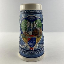 Old Style 1982 Beer Stein Handcrafted Numbered Ceramarte - $24.74