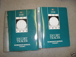 1998 FORD ESCORT MERCURY TRACER Repair Service Workshop Shop Manual Set OEM - $17.00