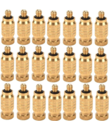 20x 0.1mm Brass Fog Spray Misting Nozzle Sprinkler Head for Garden Irrig... - $14.99