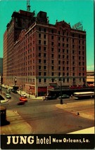 Jung Hotel New Orleans LA Louisiana UNP Unused Chrome Postcard E11 - £2.18 GBP