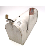Vintage Mailbox W/Flag Farmhouse 19&quot;x9&quot; Galvanized Steel City Farm Rural - $59.99