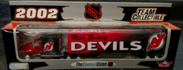 New Jersey Devils Transporter Tractor Trailer Semi Diecast Truck NHL 200... - $21.99
