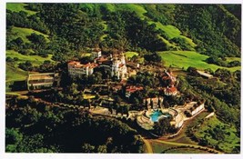 California Postcard San Simeon Hearst Castle Aerial View La Casa Grande Grounds - £1.70 GBP