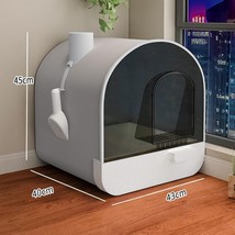 Ultimate Odor-Free Enclosed Cat Litter Box With Smart Features - £159.12 GBP+