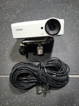 Vivitek D552 DLP Projector W/ Ceiling Base Mount VGA Cable Tested 300-15... - $42.79