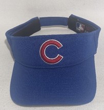 Chicago Cubs Blue Golf Course Visor Hat - Pre-owned - Team MLB Baseball OC - £10.81 GBP