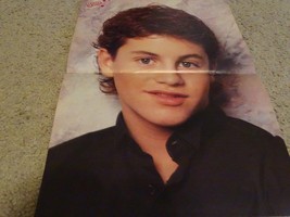 Kirk Cameron Monkees teen magazine poster clipping Vintage 1980&#39;s Big Bo... - £3.14 GBP
