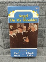 VHS Angel On My Shoulder 1946 Paul Muni, Claude Rains - £4.65 GBP