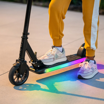 ELECTRIC SCOOTER FOR KIDS MOTORIZED CHILDRENS FOLDABLE JETSON LED LIGHTS... - $247.99