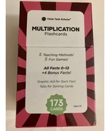 Think Tank Scholar 173 Multiplication Flash Cards | Full Set (All Facts ... - $470.25 MXN