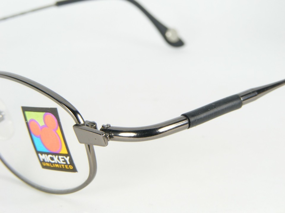 NEW Disney Mickey Kids 1980 002 GUNMETAL EYEGLASSES GLASSES FRAME 43-22-135mm Item image 3