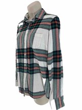 J Crew Perfect Womens S Tartan Scotch Plaid Cotton Flannel Shirt - $14.85