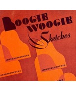 Boogie Woogie Sketches 1943 Piano Song Instruction Book 1st Edition PB D... - $54.87 CAD