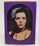 1983 ROTJ Star Wars Trading Card Sticker Princess Leia #9 Purple - $141.27 MXN