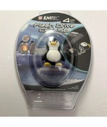 EMTEC Aquarium Penguin 4 GB USB Flash Drive-New In Package - $224.45 MXN