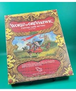 World Of Greyhawk Fantasy Game Setting Complete BOX DUNGEONS &amp; DRAGONS T... - £177.14 GBP