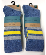 2 Pks= 4 PAIRS GOLD TOE Men&#39;s Native Nomad Crew Socks, 6-12.5 LIMITED ED... - $399.81 MXN