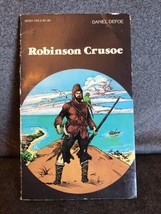 Robinson Crusoe 1984 B&amp;W Pocket Classic Comic Style Paperback Book - £4.80 GBP