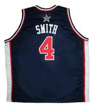 Steve Smith Team USA Basketball Custom Jersey Sewn Navy Blue Any Size image 5