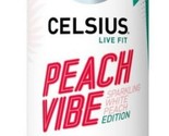 Celsius Live Fit Sparkling Peach Vibe Essential Energy Drink 12oz., 1 Si... - £9.48 GBP